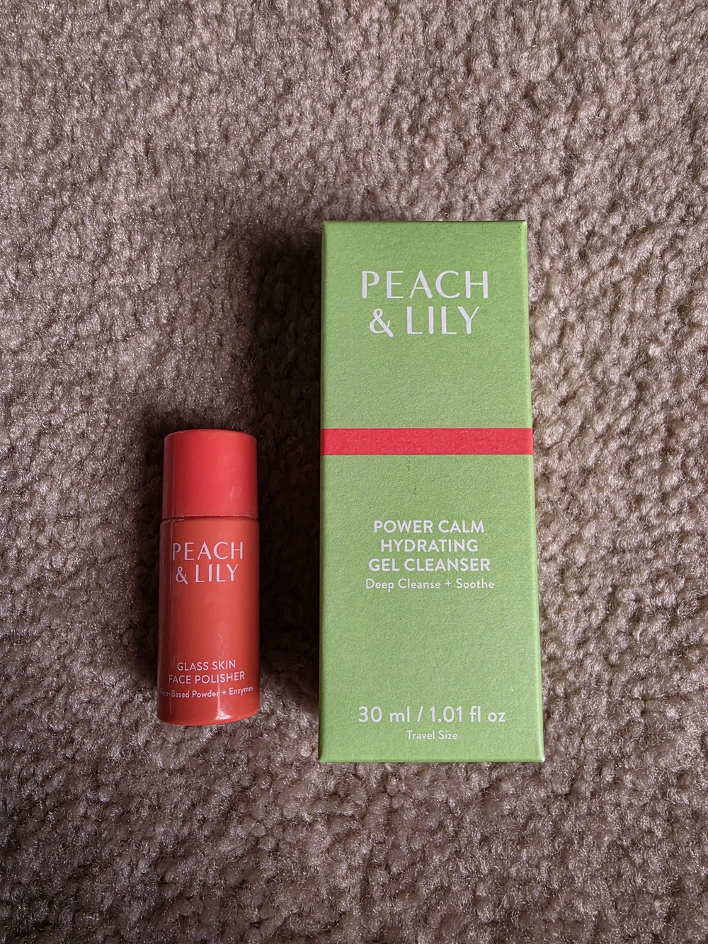 Hydrating Cleanser & Travel/Trial Glass Skin Face Polisher $18 NEW